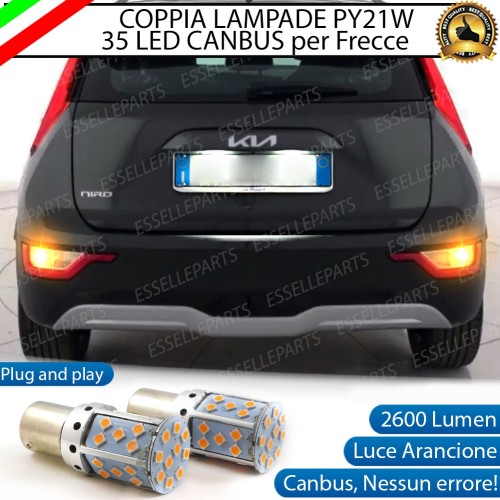Coppia Frecce Posteriori PY21W 35 LED Canbus KIA NIRO 2
