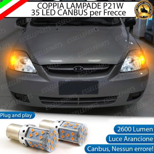 Lampade Anteriori  P21W BA15S 35 LED Canbus KIA RIO 1