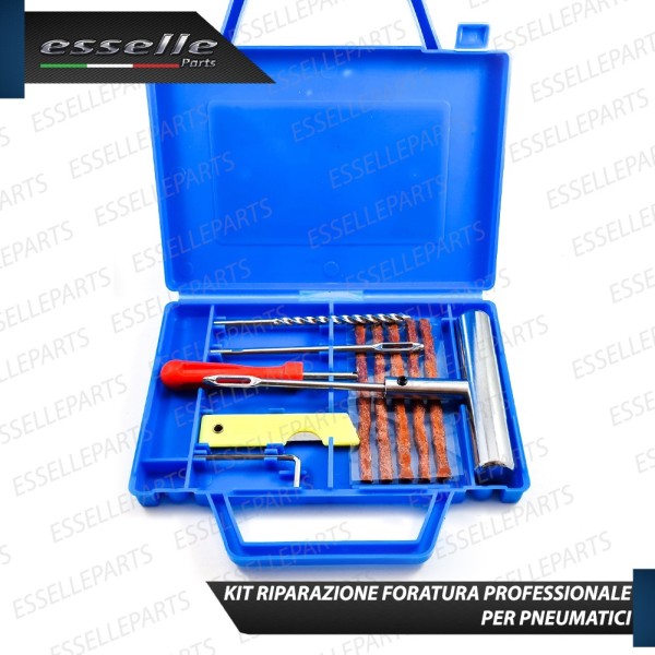 Kit Riparazione Foratura Gomme con Valigetta per Malaguti