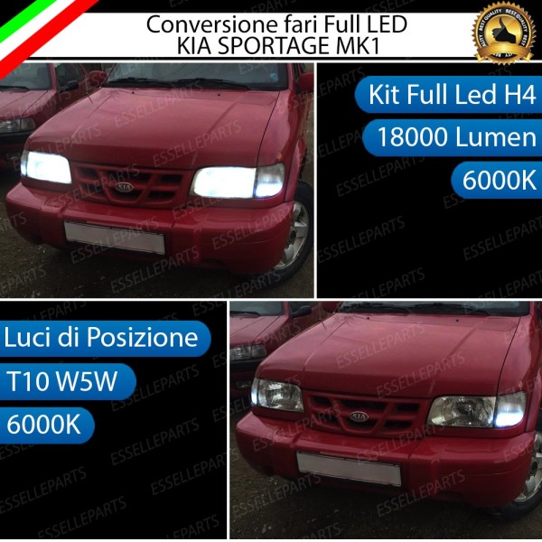 Conversione Fari Full LED 18000LM + 330LM