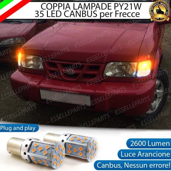 Coppia Frecce Anteriori PY21W 35 LED Canbus Kia Sportage 1