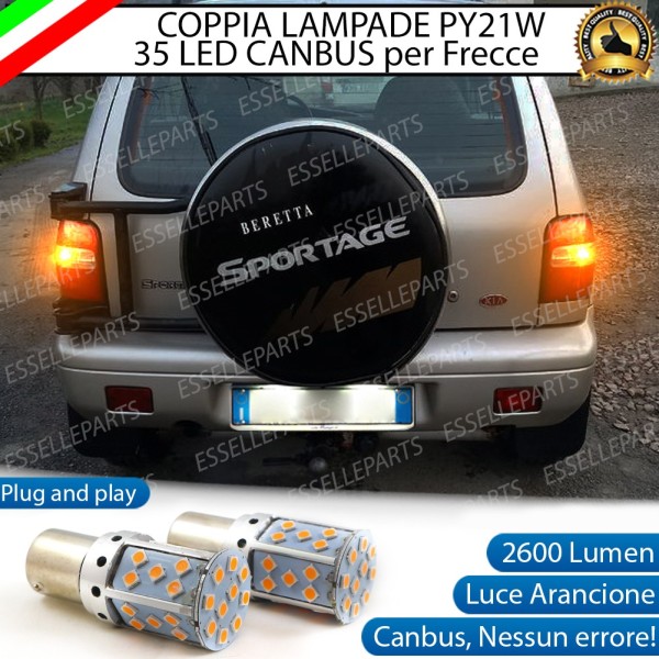 Coppia Frecce Posteriori PY21W 35 LED Canbus Kia Sportage 1