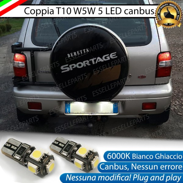 Luci targa 5 LED Canbus Kia Sportage 1