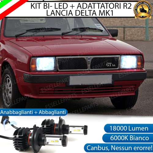 Kit Full LED H4 18000 LUMEN Anabbaglianti + Abbaglianti per Lancia Delta I