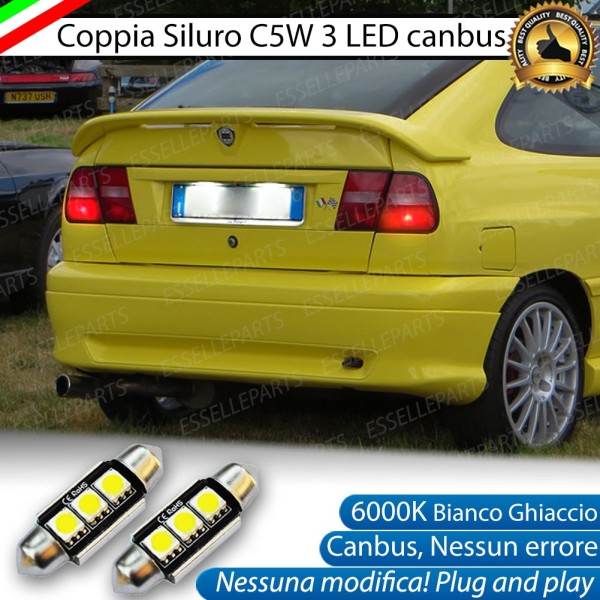 Luci targa 3 LED Canbus Lancia Delta II