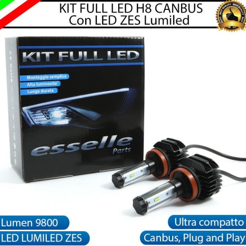 Kit Full LED H8 9800 LUMEN Fendinebbia per VW PASSAT B7