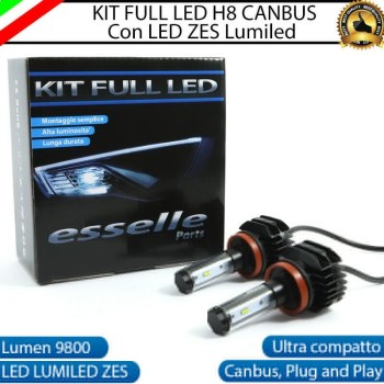 Kit Full LED H8 9800 Lumen 6000K bianco Fendinebbia per VW POLO 6R 6C Dal 2014