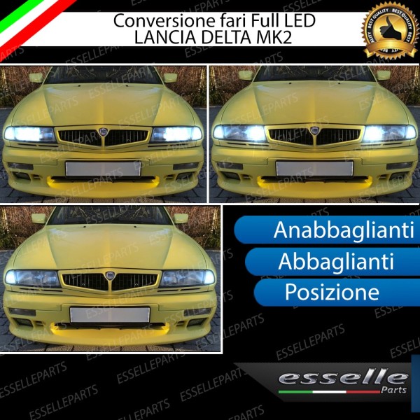 Conversione Fari Full LED 6400LM + 10000LM + 330LM