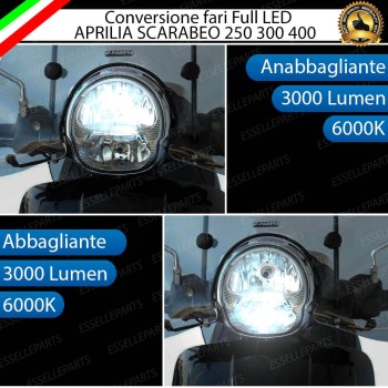 Conversione LED ULTRA COMPATTA per APRILIA Scarabeo (500) (2007-2012)