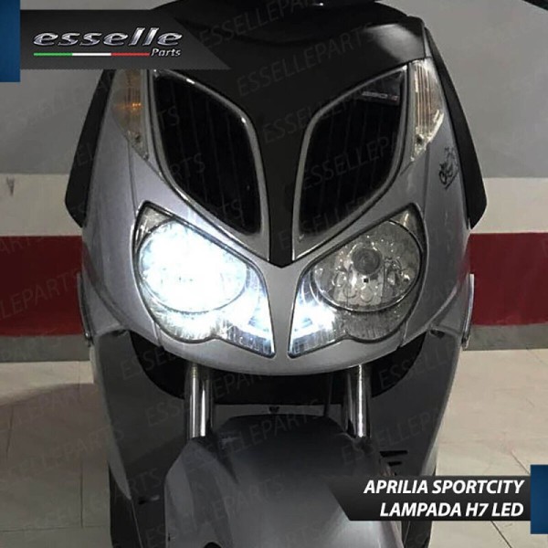 Conversione Fari Full LED - ULTRA COMPATTA - per APRILIA Sportcity 200 2004-2008