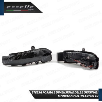 Coppia Frecce LED Dinamiche Laterali per specchietti Mercedes Classe C W203