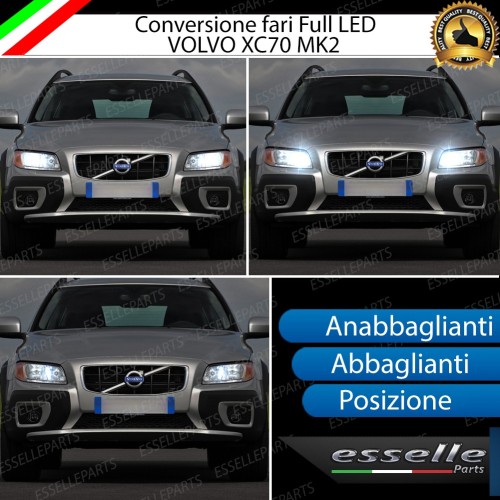 Kit Fari LED Completi Per Volvo XC70 MK2 6000K Bianco Canbus