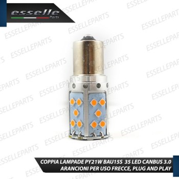 Coppia Frecce Anteriori PY21W 35 LED Canbus VW PASSAT B4
