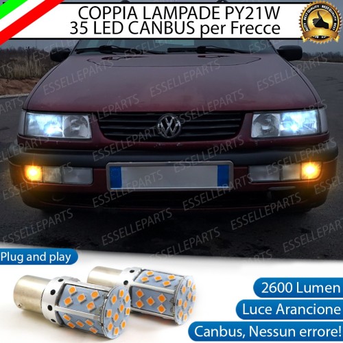 Coppia Frecce Anteriori PY21W 35 LED Canbus VW PASSAT B4