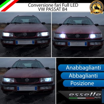 Conversione Fari Full LED per Volkswagen Passat B4 6000K Bianco Ghiaccio Canbus