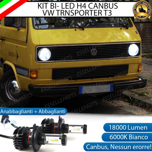 Kit Full LED H4 18000 LUMEN per VW Multivan Transporter T3