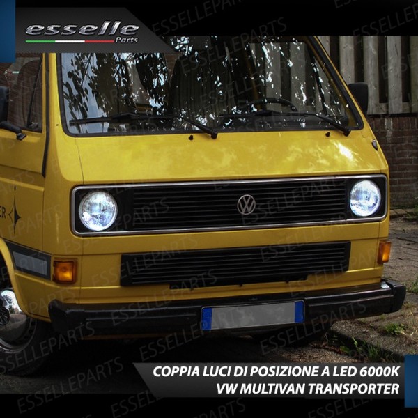 Conversione Fari Full LED 6000k canbus VW Transporter T3