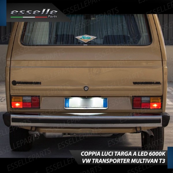 Luci Targa Led Canbus VW Multivan Transporter T3 6000K