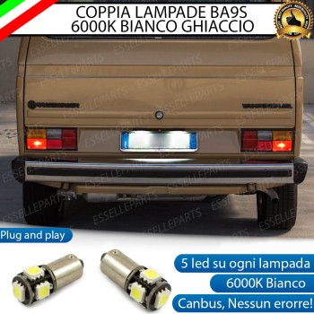 Luci Targa Led Canbus VW Multivan Transporter T3 6000K