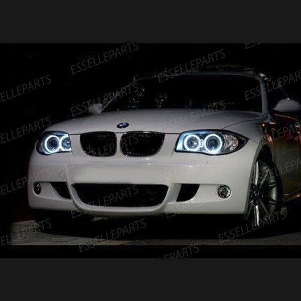 Kit Angel Eyes A Led Cree Canbus 6000k BMW Serie 1 E87 E88 E81 E82 Fino al 02/2007