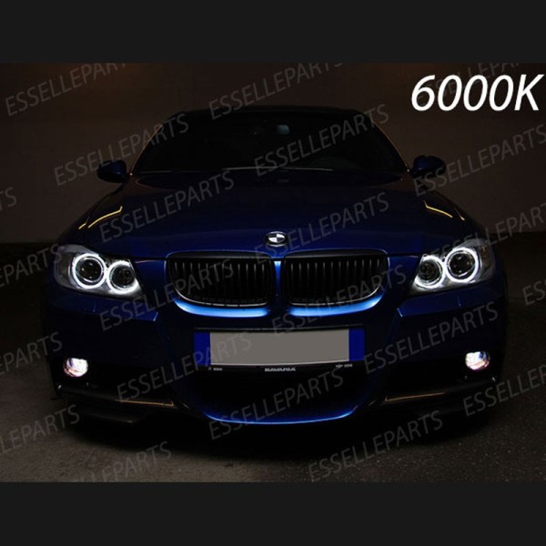Kit Angel Eyes A Led Cree Canbus 6000k bianco Per BMW Serie 3 E90 E91 Fino al 08/2008