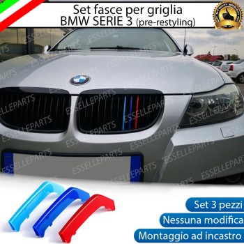 Set Cover per Calandra in stile M Sport BMW SERIE 3 E90 E91 per modelli Fino al 2008