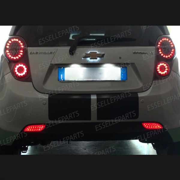 Luci targa 9 LED Canbus