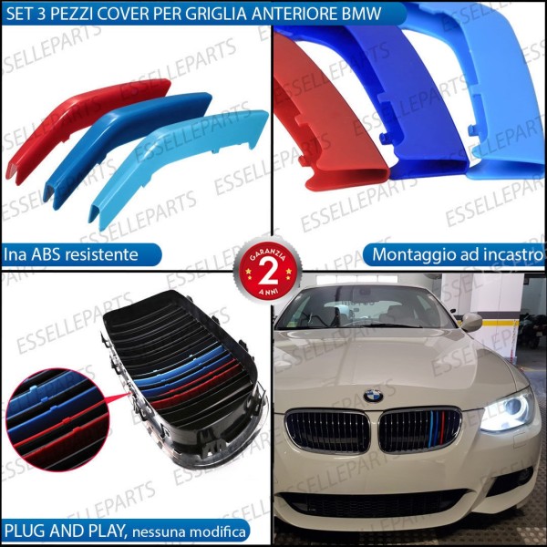 Cover Calandra Bmw Serie 3 E92 E93 Restyling Stile M Sport