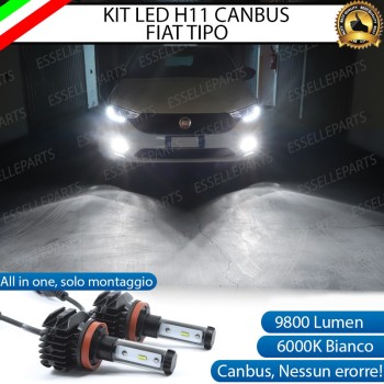 Kit Full Led 6000k canbus FIAT TIPO Fendinebbia No Error