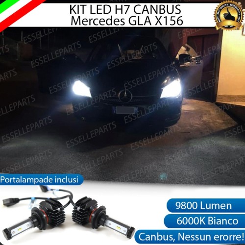 Kit Full Led 6000k canbus MERCEDES GLA X156 H7 ANABBAGLIANTI No Error