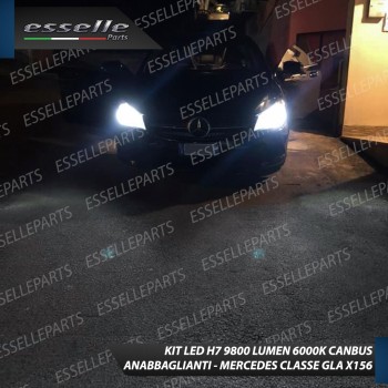 Kit Full Led 6000k canbus MERCEDES GLA X156 H7 ANABBAGLIANTI No Error