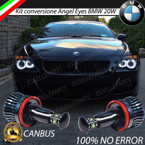 Luci Angel Eyes LED H8 SERIE 6 E63