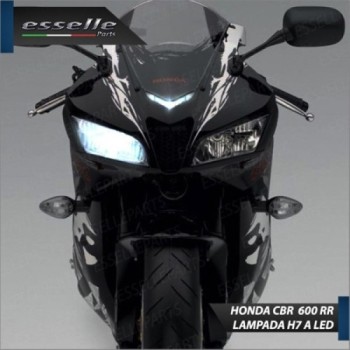 Lampada H7 LED 3000 Lumen per Anabbagliante HONDA CBR 600 RR 2007-2008