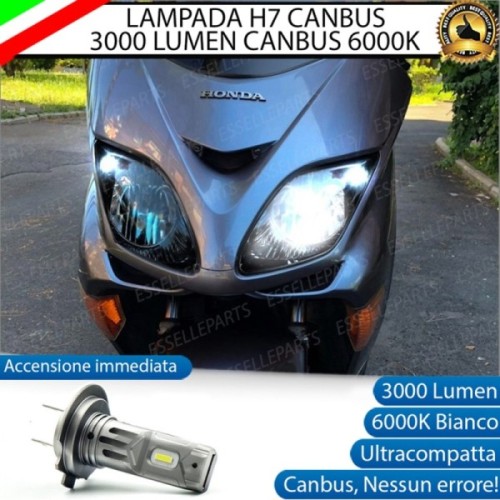 Lampada H7 LED 3000 Lumen per Anabbagliante HONDA Forza 250 2008-2011 X