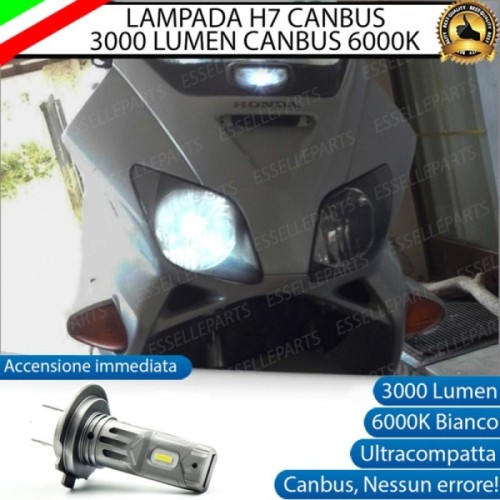 Lampada H7 LED 3000 Lumen per Anabbagliante HONDA Jazz 250 2001-2006