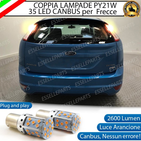 Lampade POSTERIORI PY21W BAU15S 35 LED Canbus FORD FOCUS II