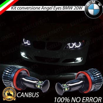 Kit Angel Eyes A Led Cree Canbus 6000k bianco Per BMW Serie 3 E90 E91 Dal 09/2008