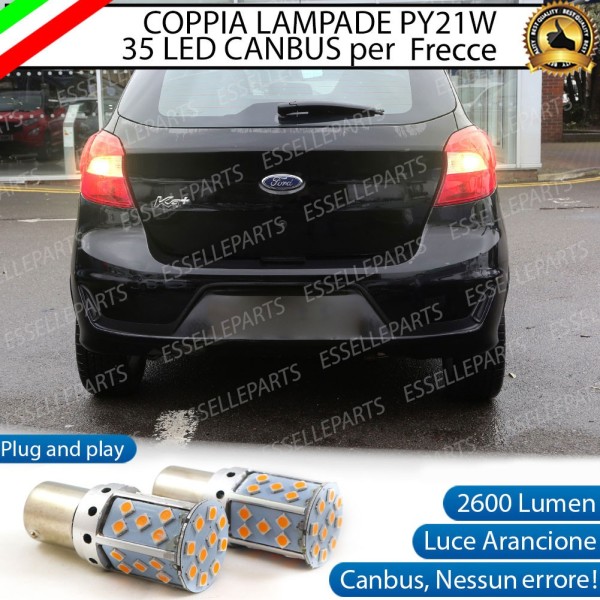 Lampade POSTERIORI PY21W BAU15S 35 LED Canbus FORD KA III