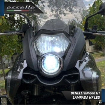 Lampada H7 3000 LUMEN Anabbagliante per BENELLI BN 600 2013-2016 GT