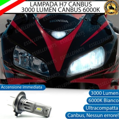 Lampada H7 3000 LUMEN Anabbagliante per HONDA CBR 1000 RR 2006-2007