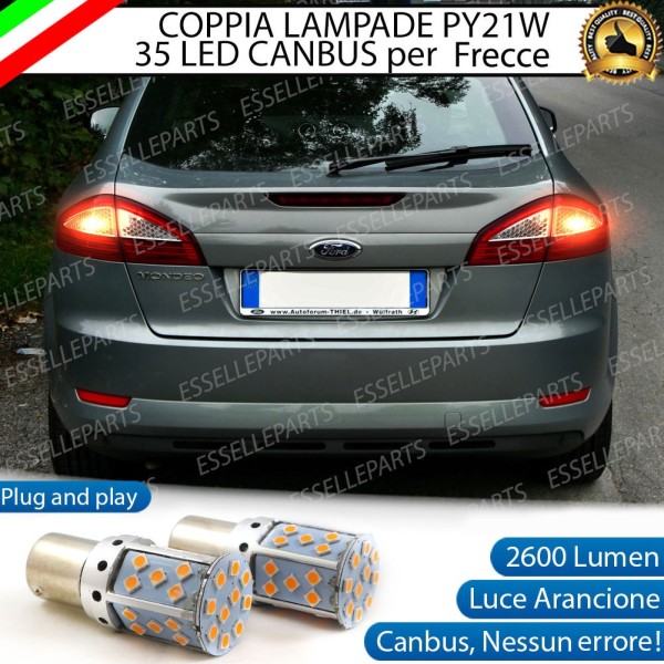 Lampade POSTERIORI PY21W BAU15S 35 LED Canbus FORD MONDEO III 