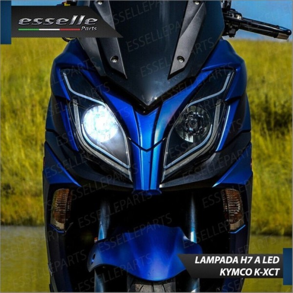 Lampada H7 LED 3000 Lumen per Abbagliante KYMCO K-Xct 300i 2012-2017
