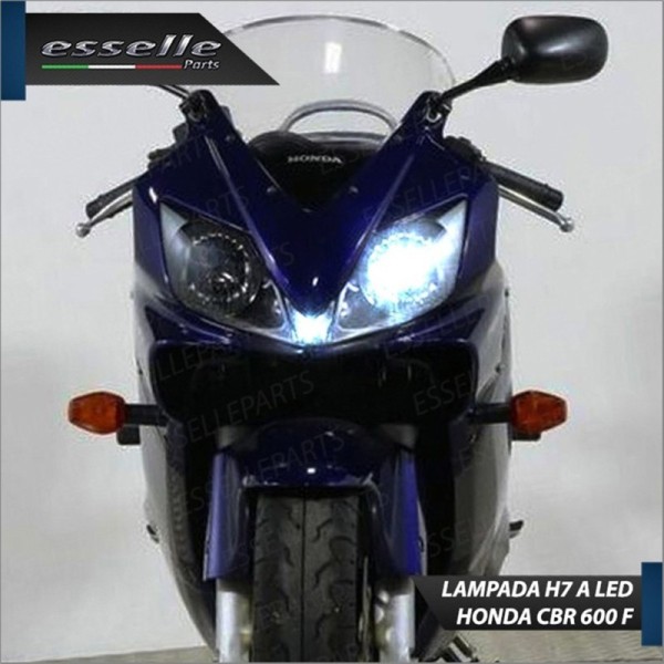 Lampada H7 LED 3000 Lumen per Abbagliante HONDA CBR 600 F 2001-2006