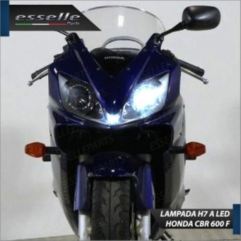 Lampada H7 LED 3000 Lumen per Abbagliante HONDA CBR 600 F 2001-2006