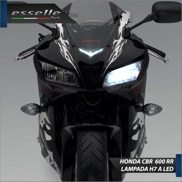 Lampada H7 LED 3000 Lumen per Abbagliante HONDA CBR 600 RR 2007-2008