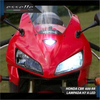 Lampada H7 LED 3000 Lumen per Abbagliante HONDA CBR 600 RR 2005-2006