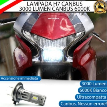 Lampada H7 LED 3000 Lumen per Abbagliante HONDA VFR 1200 2009-2016 F ABS Lampada H7 LED 3000 Lumen per Abbagliante HONDA VFR 1200 2009-2016 F ABS