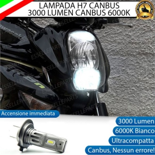 Kit Led Abbagliante per Kawasaki ER Hyperled Pro H7 20'000LM 70W