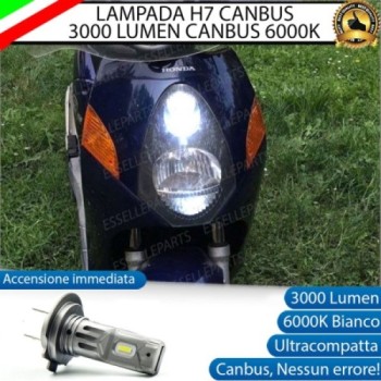 Lampada H7 - ULTRA COMPATTA - 3000 LUMEN Abbagliante per HONDA @ 125 2000-2006 Lampada H7 - ULTRA COMPATTA - 3000 LUMEN Abbagliante per HONDA @ 125 2000-2006