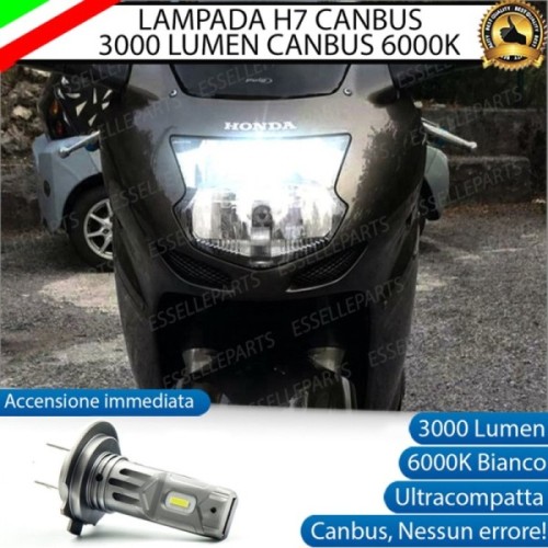 Lampada H7 3000 LUMEN Abbagliante per HONDA CBR 1100 XX 1996-1998 Superblackbird